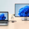 Manhattan 1080p belaidis HDMI ekrano rodymo rinkinys, 2 dalių rinkinys su HDMI imtuvu ir HDMI siųstuvu