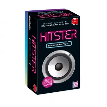 Jumbo Hitster (Deutsche Ausgabe) – Kortų žaidimas, vakarėlių žaidimas, nuo 16 m., 30 min.