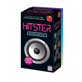 Jumbo Hitster (Deutsche Ausgabe) – Kortų žaidimas, vakarėlių žaidimas, nuo 16 m., 30 min.