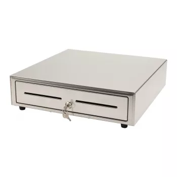 Rankinis kasos stalčius Olympia LD 410S, nerūdijančio plieno korpusas, 415×410×104 mm, 6,5 kg