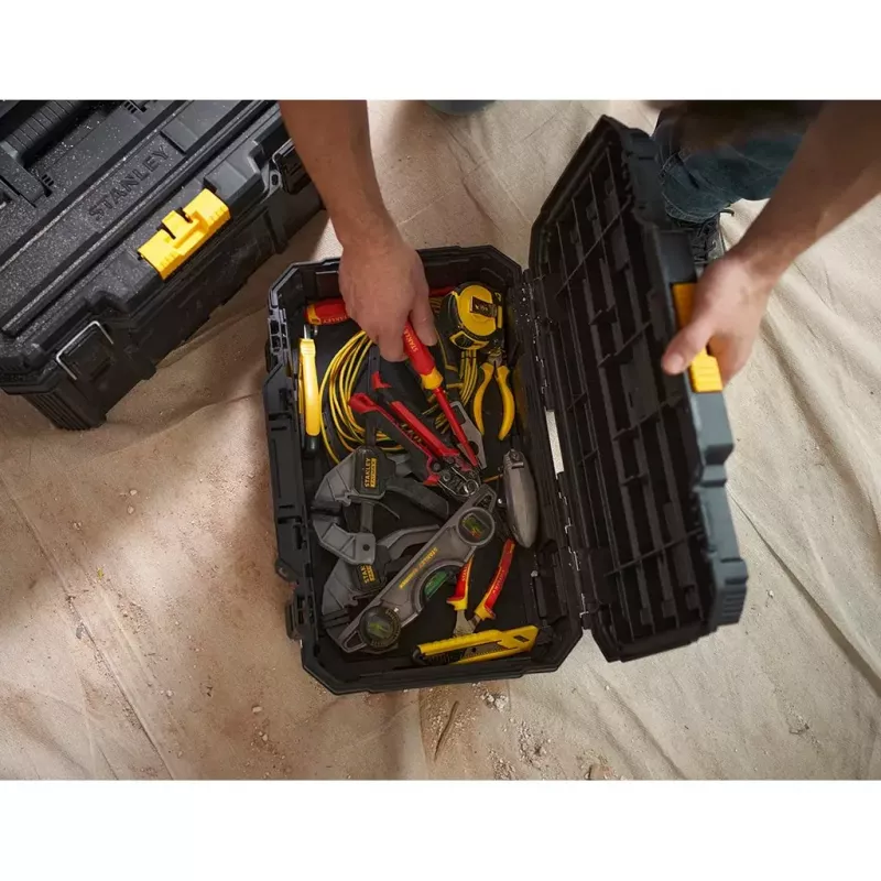 Trolley dėklas Stanley STST83319-1 Plastikinis Juodas Geltonas