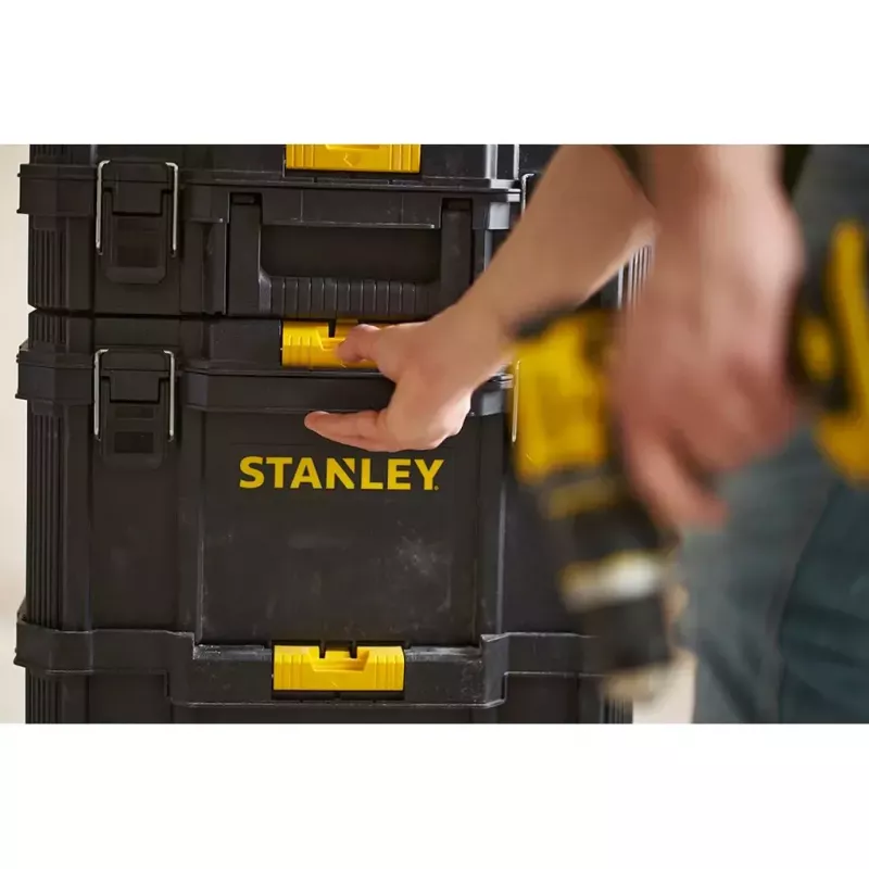 Trolley dėklas Stanley STST83319-1 Plastikinis Juodas Geltonas