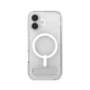 ZAGG Crystal Palace Snap Kickstand Dėklas Apple iPhone 17, Peršviečiamas