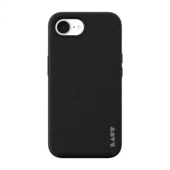 LAUT Shield L_IPSE4_MSH_BK dėklas, skirtas Apple iPhone 16e, suderinamas su MagSafe, juodas