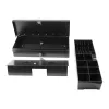 Elektroninis kasos stalčius Olympia HS-170 Steel Black 460x170x100mm