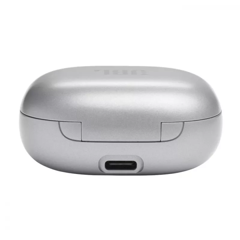 Ausinės JBL LIVE FLEX Belaidės Įkraunamos Skambučiams/Muzikai Bluetooth Sidabrinės