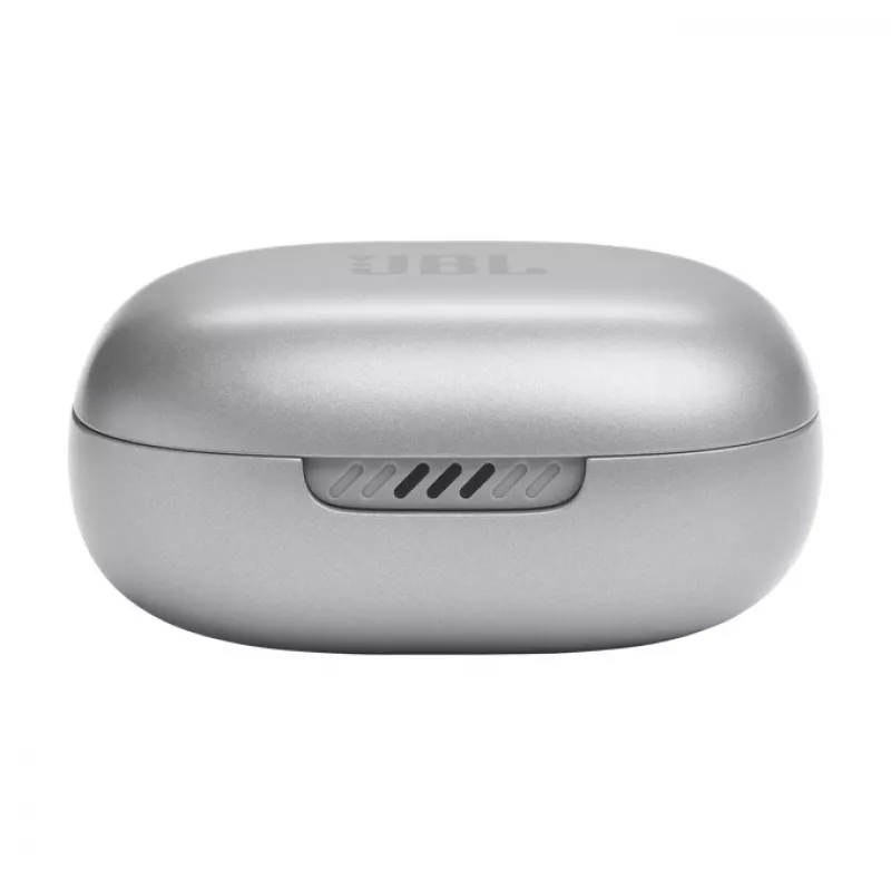 Ausinės JBL LIVE FLEX Belaidės Įkraunamos Skambučiams/Muzikai Bluetooth Sidabrinės