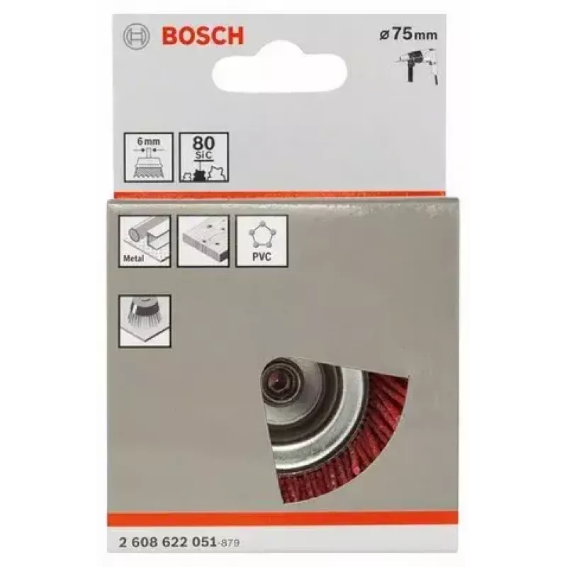 Bosch 2 608 622 051 vielinis puodelinis šepetys 7,5 cm