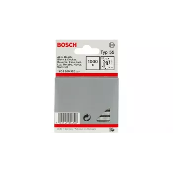 Siauros karūnėlės kabės Bosch 1609200372 Type 55 10mm 1000vnt