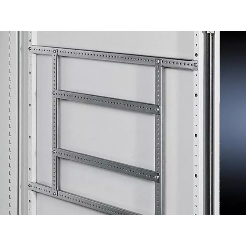 Rittal TS 4309.000 plieninis korpusas, sidabrinis, gylis 390 mm