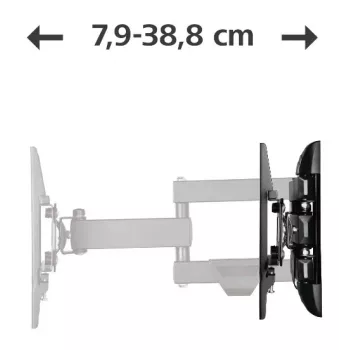 Hama 00220840 TV laikiklis 121.9 cm (48 col.) Juodas