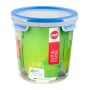 EMSA 508553 apvalus maisto indas Round Box 2 L mėlynas, skaidrus 1 vnt.