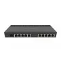 Mikrotik RB4011IGS+RM laidinis Gigabit Ethernet maršrutizatorius, juodas, 1U montavimui į stelažą