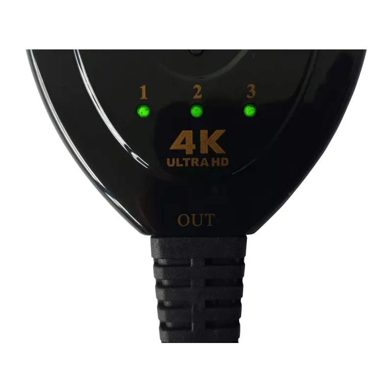 Techly IDATA HDMI-3F30 HDMI jungiklis 3x1