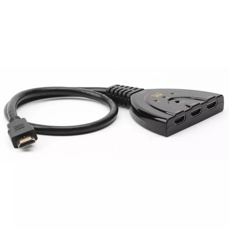 Techly IDATA HDMI-3F30 HDMI jungiklis 3x1