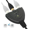 Techly IDATA HDMI-3F30 HDMI jungiklis 3x1