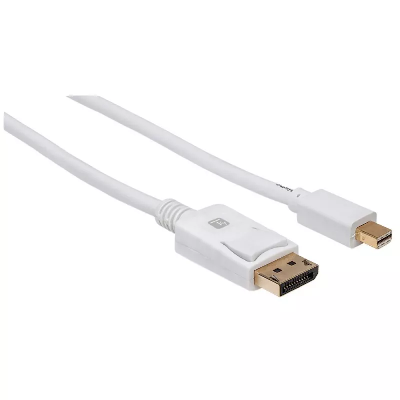 Techly ICOC MDP-020T4K DisplayPort kabelis 2 m Mini DisplayPort Baltas