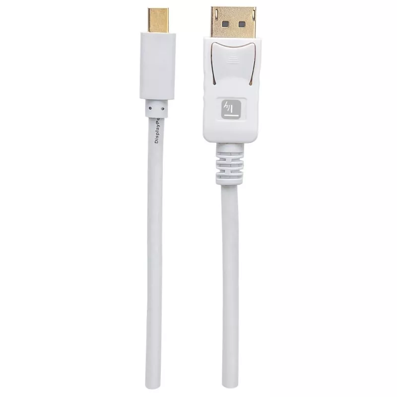 Techly ICOC MDP-020T4K DisplayPort kabelis 2 m Mini DisplayPort Baltas
