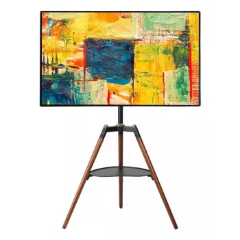 Techly ICA-TR58 TV stovas 165,1 cm (65 inch) juoda, medis