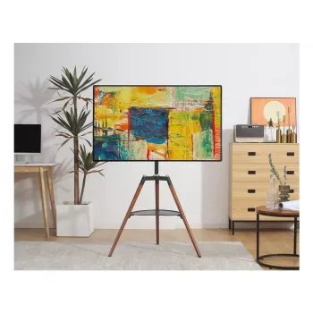 Techly ICA-TR58 TV stovas 165,1 cm (65 inch) juoda, medis