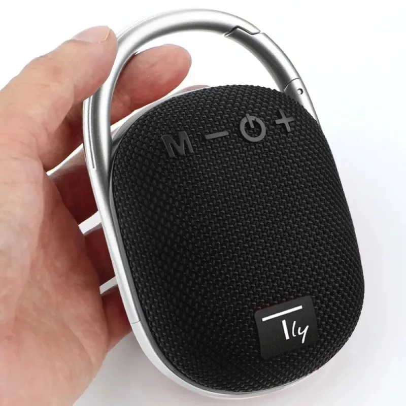 Techly ICASBL321BK mono nešiojamas garsiakalbis, juodas, 5 W