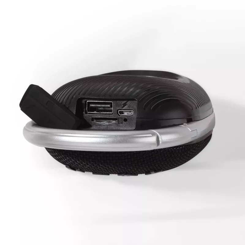 Techly ICASBL321BK mono nešiojamas garsiakalbis, juodas, 5 W