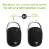 Techly ICASBL321BK mono nešiojamas garsiakalbis, juodas, 5 W