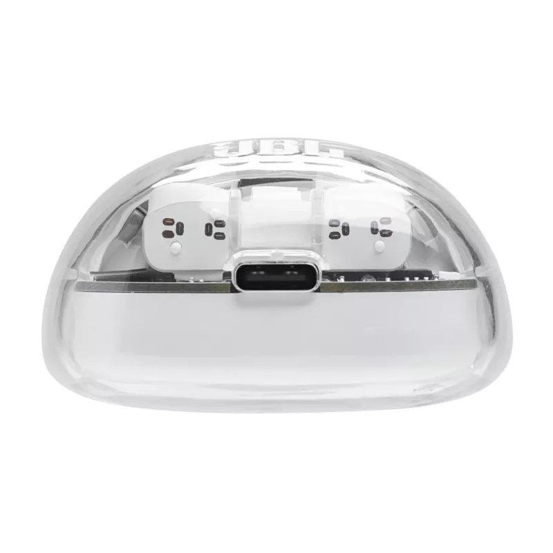 Ausinės JBL Tune Flex 2 Ghost Edition – belaidės TWS, 20–20000 Hz, balta