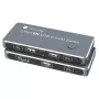 Techly IDATA KVM-DPC8K KVM jungiklis, pilka spalva