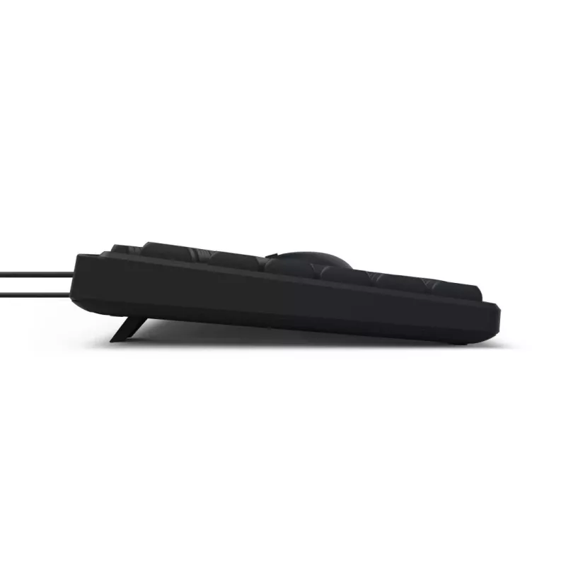 Hama CKM-200 klaviatūra su pele, namams/biurui, USB, QWERTZ, vokiškas išdėstymas, juoda