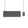 Hama CKM-200 klaviatūra su pele, namams/biurui, USB, QWERTZ, vokiškas išdėstymas, juoda