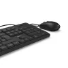 Hama CKM-200 klaviatūra su pele, namams/biurui, USB, QWERTZ, vokiškas išdėstymas, juoda