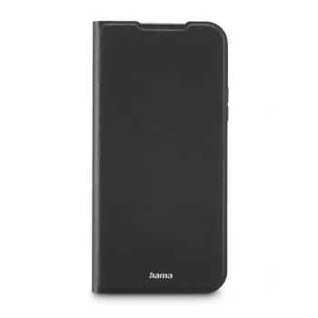 Folio dėklas HAMA Daily Protect, skirtas Xiaomi Redmi 15C, 17,5 cm (6,9 colio), juodas, 2 kortelių kišenės, stovas darbalaukiui
