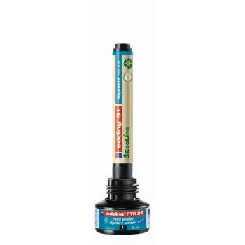 Markerio pildymo rašalas Edding ED-FTK25-001, juodas, 25 ml, 1 vnt.