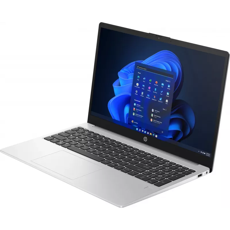 HP 250 G10 AMD Ryzen™ 3 7320U nešiojamas kompiuteris 39,6 cm (15,6 colio) Full HD 8 GB DDR4-SDRAM 512 GB SSD Wi-Fi 6 (802.11ax) Windows 11 Home sidabrinis