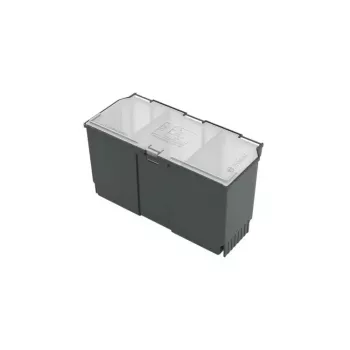 Dėžė laikymui Bosch SystemBox stačiakampė polipropileninė 235×105×133 mm Juoda/Pilka