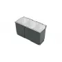 Dėžė laikymui Bosch SystemBox stačiakampė polipropileninė 235×105×133 mm Juoda/Pilka