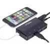 Renkforce RF-3806031 USB 3.2 Gen 1 Type-B sąsajos šakotuvas, juodas