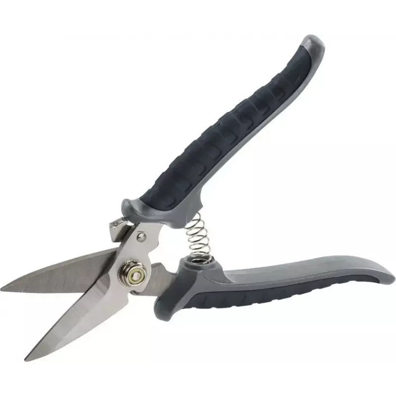 Žoliapjovės žirklės KWB 926790 ilga rankena tiesus ašmenys 190 mm
