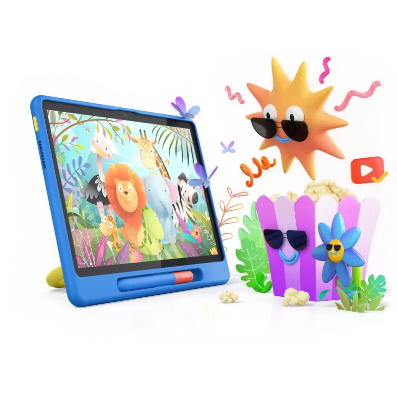 Planšetinis kompiuteris Lenovo Tab, 25,6 cm (10,1 inch), Mediatek Helio G85, 4 GB RAM, 128 GB, Wi-Fi 5, Android 14, Pilka