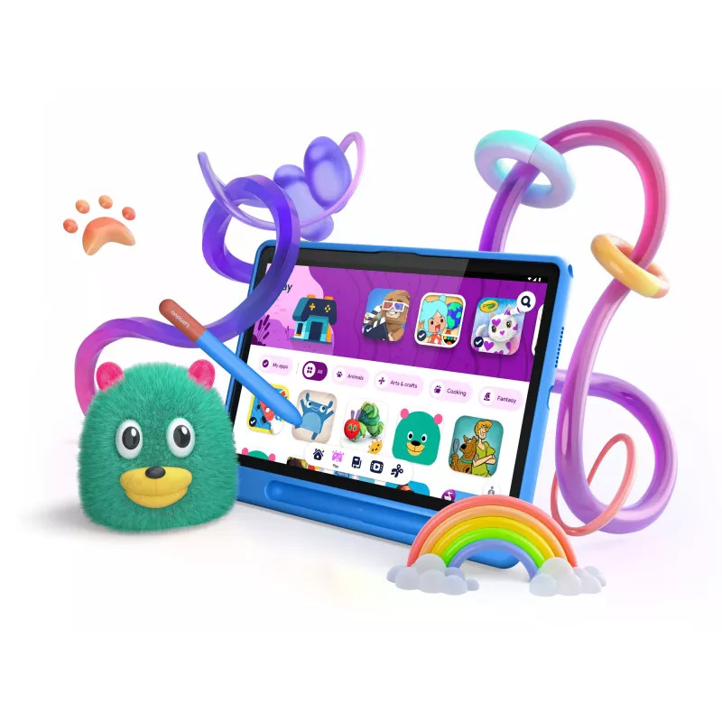 Planšetinis kompiuteris Lenovo Tab, 25,6 cm (10,1 inch), Mediatek Helio G85, 4 GB RAM, 128 GB, Wi-Fi 5, Android 14, Pilka