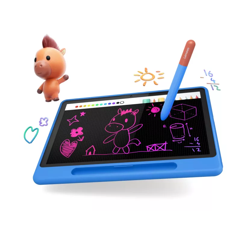 Planšetinis kompiuteris Lenovo Tab, 25,6 cm (10,1 inch), Mediatek Helio G85, 4 GB RAM, 128 GB, Wi-Fi 5, Android 14, Pilka