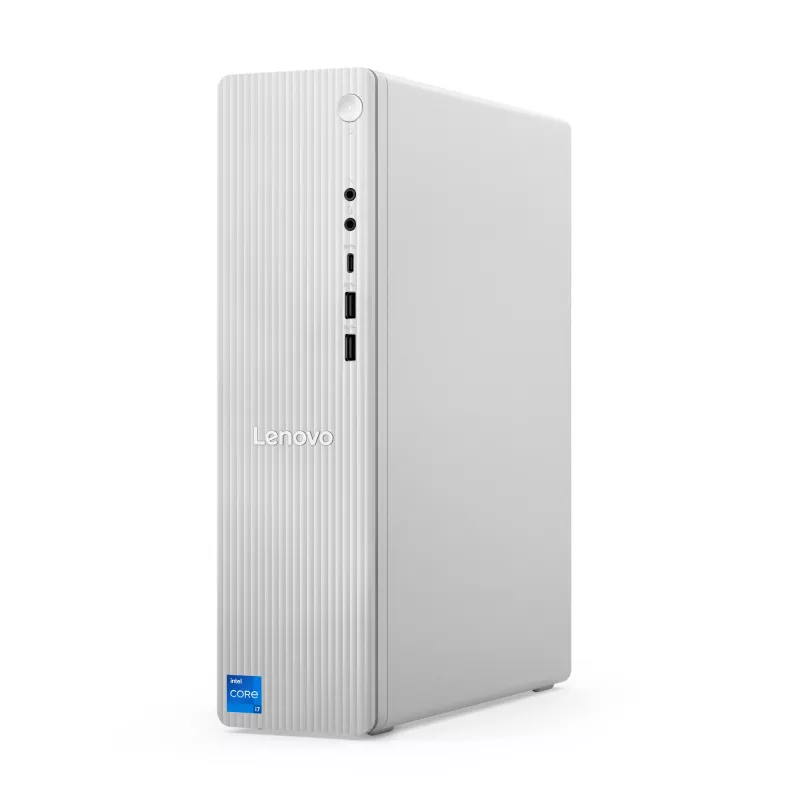 Stalinis kompiuteris Lenovo IdeaCentre Tower 08IRR9 Intel Core i5-14400 16 GB DDR5 512 GB SSD Windows 11 Home Pilka