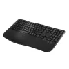 Klaviatūra HP STORE 3PL, pilno dydžio (100%), RF belaidė + Bluetooth, juoda, membraninė, su riešo atrama
