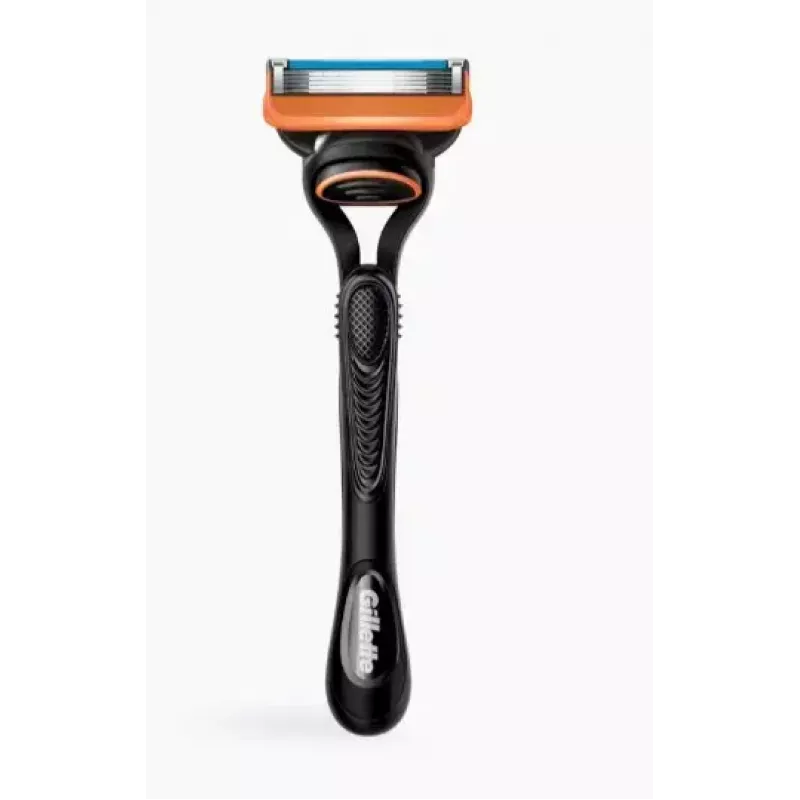 Tiesus skustuvas Gillette Fusion5 juodai oranžinis, 1 vnt.