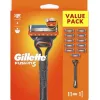 Tiesus skustuvas Gillette Fusion5 juodai oranžinis, 1 vnt.