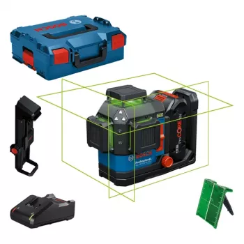 Lazerinis niveliavimo prietaisas Bosch GLL 18V-120-33 CG žalias 1x4.0Ah (0601065100)
