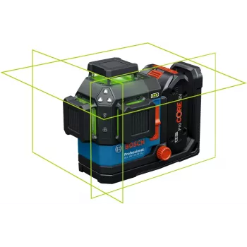Lazerinis niveliavimo prietaisas Bosch GLL 18V-120-33 CG žalias 1x4.0Ah (0601065100)
