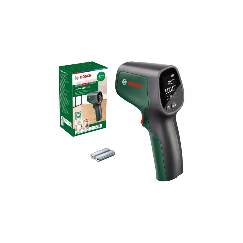 Bosch UniversalTemp juodas, žalias °C -30 - 500 °C su įmontuotu ekranu