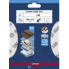 Šlifavimo lapas Bosch W480, smulkus grūdėtumas P240, 115×140 mm, 2 vnt.